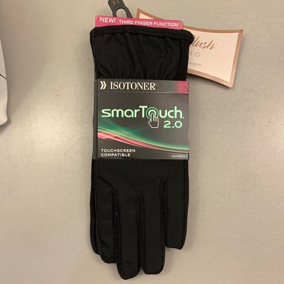 NWT ISOTONER WOMENS TOUCH SCREEN GLOVES XL - Picture 1 of 6